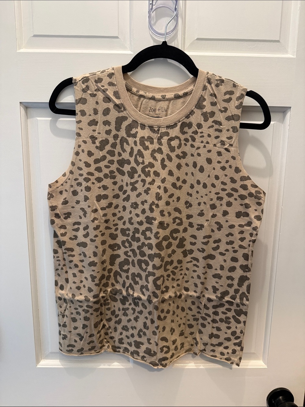 Zoe + Liv Leopard Print Tank